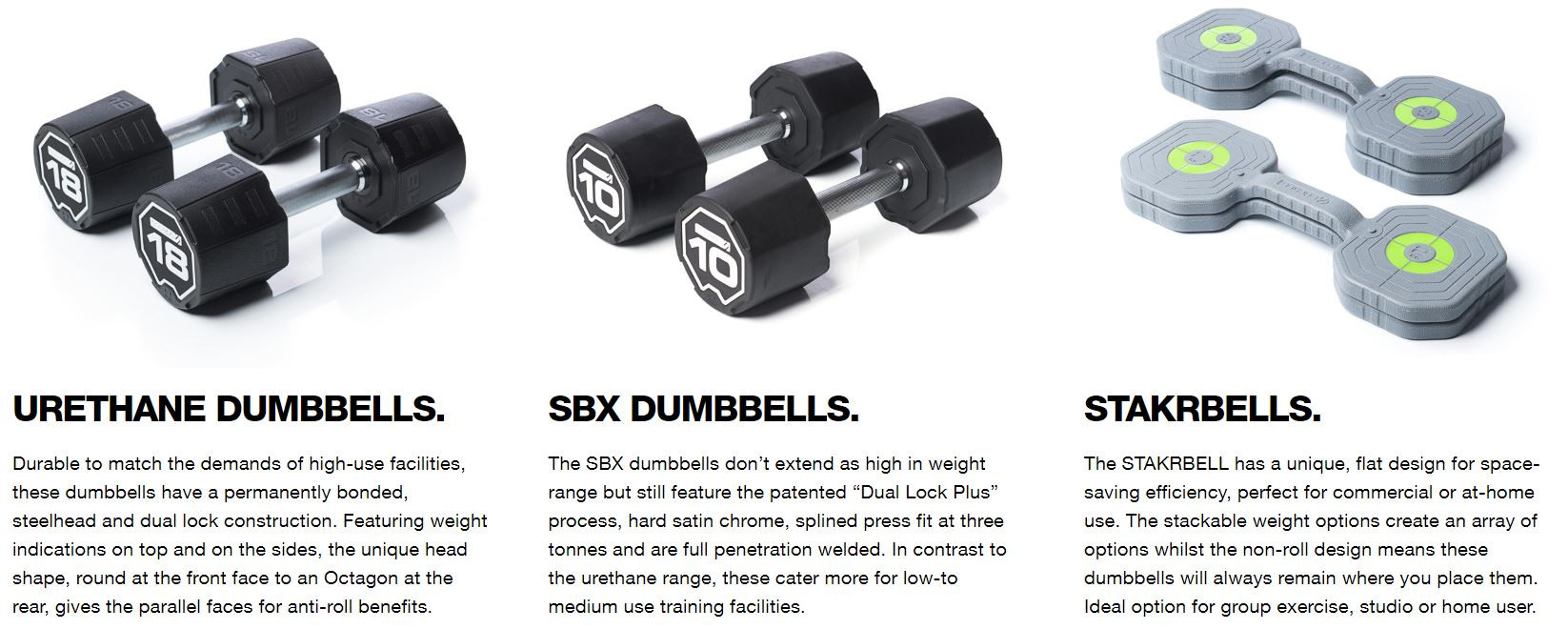 Escape Fitness Dumbbells